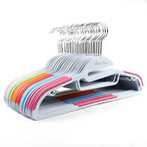 Home Power Wet and dry dual-use non-slip non-marking clothes rack Cool drying hanger hook support Household hanging clothes