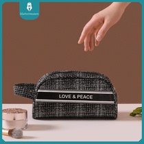 High face value Net red cosmetic bag cosmetic brush bag female portable 2021 New transparent high-end hand bag out