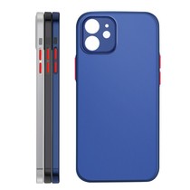 Apple 12 mobile phone case iPhone12Pro ultra-thin frosted protective case 12promax translucent simple men's hard case 12mini lens all-inclusive protection pro personality female outside