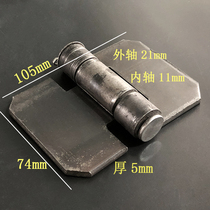 Iron door hinge welding hinge 85*95*4 5mm thick car compartment detachable thick heavy-duty hinge door