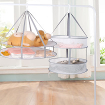 Clothes basket Clothes Clothes Clothes hangers tiled clothes dry net pockets for dry goods nets