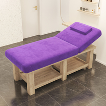 Solid Wood Massage Bed Beauty Bed Beauty Beds Special Physiotherapy Beds Traditional Chinese Medicine Pushback Weight Loss Positive Bone Thai Style Ear Bed