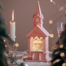 Music box girl birthday gift girl friend romantic Sky City snowflake crystal ball Christmas Music Box