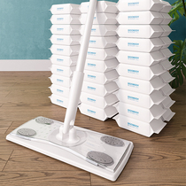 Static Dust Removal Paper Disposable Flat Mop Household Slop Mop Wet Towels A Tug-Free Hand Wash Towed Diviner Net