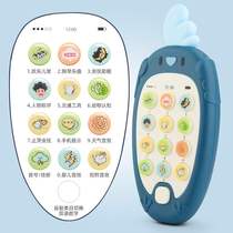  Bite simulation puzzle early education childrens music Mobile phone toy Baby phone boy Baby child girl 1