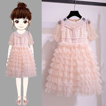 Baby girl dress summer 2021 new style girl cake dress summer children girl princess dress summer dress