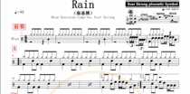 1042 Qin Kibo-Rain Drum Set jazz drum drum score send audio to teach Video