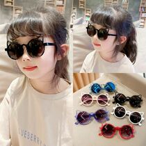 Children kittens sunglasses fashion boy girl sunglasses baby anti UV cute cartoon sunscreen sunglasses