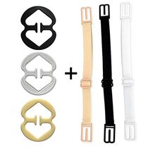 Invisible underwear anti-slip buckle chest anti-light bra shoulder strap cross strap buckle anti-slip adjustable anti-slip strap