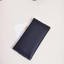 Womens two-fold long wallet deer head bag capacity ethnic hand 2018 new womens wallet ultra-thin girls big money clip