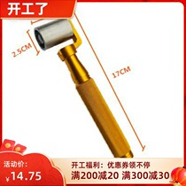 Post-special wall paper roller seam with bearing roller wallpaper construction wheel stainless steel press pressure wheel tool press with shallow grain