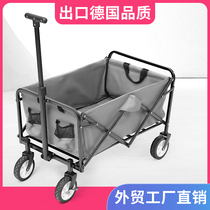 Pull carts outdoor camping picnic folding pull goods to buy vegetables fishing small pull cart tool car storage stall car