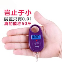 Electronic scale home Mini Portable 25KG hanging scale express Hook scale portable shopping scale high precision small scale