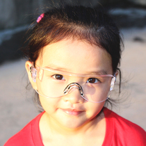 Childrens goggles windproof glasses eye protection wind-proof sand riding outdoor sports experiment impact-resistant childrens protective glasses
