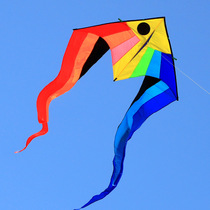 Weifang Zheng Le Rainbow Fish Kite Large Adult High-end Kite Children New Breeze Easy Fly Kite Wheel