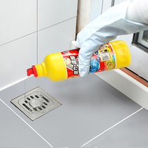 Japans floor drain pipe dredging agent powerfully dissolves the toilet to block the artifact to dredge the sewer dissolver