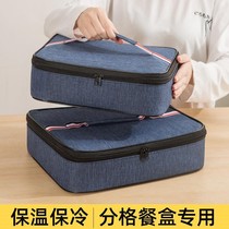 Oxford Cloth Insulated Bag Lunchbox Lunch Bag Handbags Students With Rice Bag Lunch Bag Aluminum Foil Rectangular Rice Bag