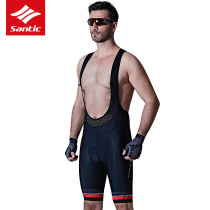 Santic Sen Getaway New Pint Riding Back Belt Pants Italian Fabric Road Bike Riding Suit Shorts