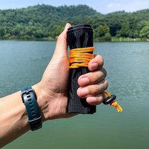 Valley Wheat Cloth Fishing Care Net Pocket Small Hole Portable Fish Protection Wild Fishing Fish Simple No Injury Fish Carry-on Mini Live Fish Bag