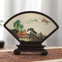 Small table screen desk swinging piece antique small screen swinging piece Chinese wind Chinese characteristics gift handicraft