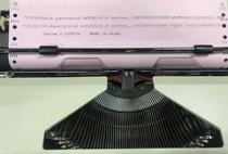 German brand Nissan OLYMPIA OLYMPIA carina3 old-fashioned English typewriter wide-format head