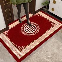 New Chinese household entrance mat entrance mat entrance hall living room entrance mat absorbent non-slip mat carpet customization