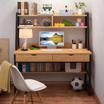Desk simple junior high school students home childrens writing table and chair set learning table high school students desk bookcase
