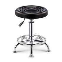 High foot round barber footstool pulley master chair round stool beauty salon bed barber shop chair hair salon special dyeing