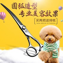 Dog hair scissors haircut pet scissors beauty scissors dog Teddy haircut straight cut cut