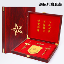 New retired veterans souvenir custom lettering gifts customized gift for comrades-in-arms Party souvenirs gifts