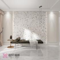 Simulation terrazzo integrated wall panel bedroom hotel beauty salon tooling buckle board milk tea shop moisture-proof quick installation wall panel
