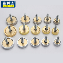 Thick pure copper mirror nails Decorative cap cover billboard nails Acrylic support plate nails Mirror glass fixing screws fishy