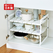 Tianma Co. Ltd. manufactures telescopic kitchen shelf multi-layer floor-free punching storage rack rack