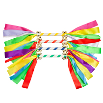 Childrens dance flower sticks bells kindergarten equipment flower sticks dance props sports games event props hand-cranked flowers