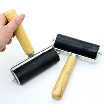 Print roller print ink oil roll oil printing roll drawing art roller rubbing knurled rubber roller tool roller