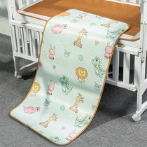Summer stroller mat baby nap mat Mahjong baby stroller umbrella car high landscape universal rattan seat breathable