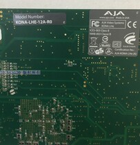 AJA KONA-LHE-12A-R0 broadcast high standard definition video clip non-card KONA LHe spot