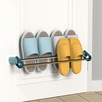 Bathroom towed shoe rack free of punching wall-mounted toilet draining frame door rear toilet containing devinator shoe rack shelf