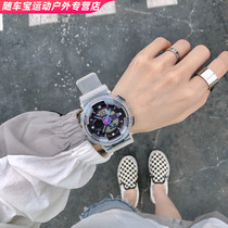 ins super fire watch female student tomato net celebrity cute unicorn Korean version of simple sports waterproof electronic watch
