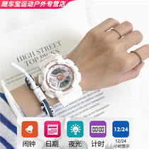 Unicorn ins super fire electronic watch Cute girl student Korean version of simple waterproof Harajuku wind sports