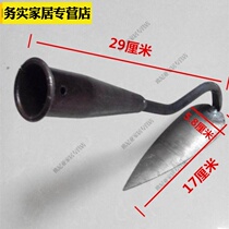 Tool Gardening Hoe Grass Seed vegetable shovel to raise flowers agricultural hoe for small ditching and hoeing hook hoe landscaped home pine soil