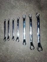 Adjustable plum wrench mirror high-grade double-head eye board dual-purpose repair large bayonet fixed plate hand tool steel