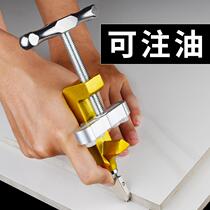 Manual cutting and breaking open the new mosaic boundary tool cutter Tile tile glass pliers divide and cut
