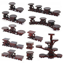 Wood Base Jade Base Jade Base Vase Sandhead Teapot Wood Toswing Root Purple Odd Carved High And Low Jade Handicraft Items