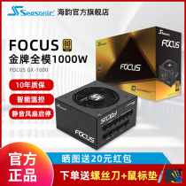 Hai Yun FOCUS GX 1000 Rated 1000W Gold Full Model Desktop Host Case Computer Power Silent