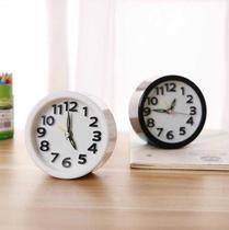 Wonder men's and women's mini small clock desktop ornaments electronic clock portable simple creative bedside student alarm clock