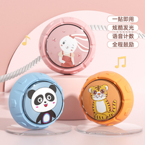 Baby touch high artifact counting high jump beat music children touch high jump exerciser bounce training height beater