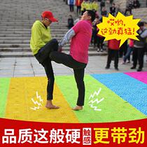 Run brother Shiatsu plate large and painful version of the foot soles of the feet home massage pad Environmental protection material shiatsu plate