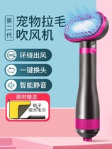 Pet hair dryer Rbristles integrated small canine kitty special teddy Bears puppy fur deities drying comb hair