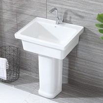 Custom ceramic art vertical basin vertical basin integrated toilet floor type vertical basin wash basin column type wash